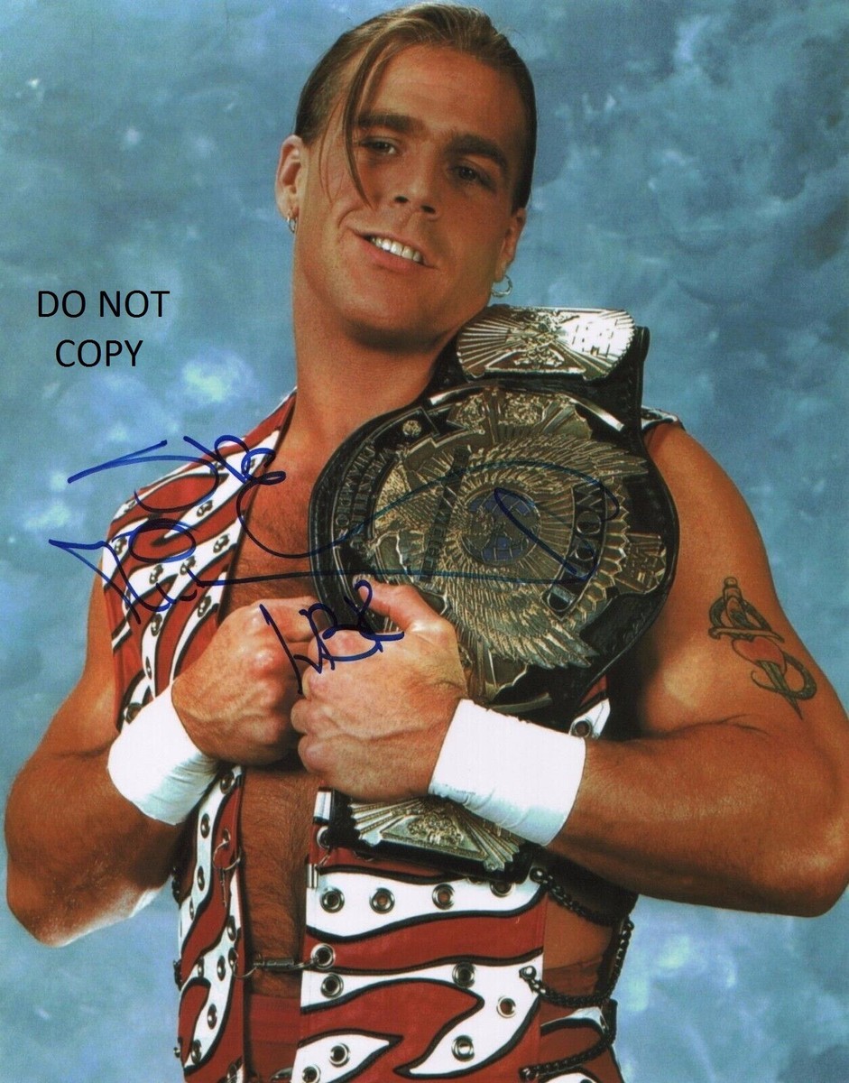 SHAWN MICHAELS - WWE Autographed 8x10 Signed reprint Photo #5