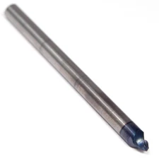 GWS Tool Group 125139-A01 Carbide Chamfer Mill 0.85mm 2FL 60° nACo