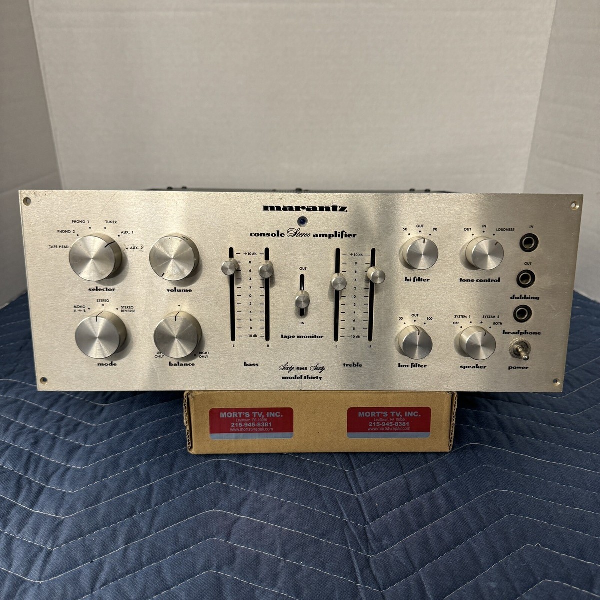 MARANTZ MODEL THIRTY INTEGRATED STEREO AMPLIFIER - SERVICED