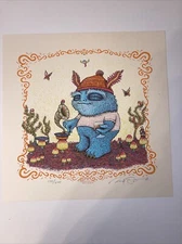 Marq Spusta Analog Fuzz Friend Art Print Poster