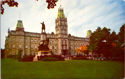 Parliament Building, Quebec, Canada, Vintage Postcard
