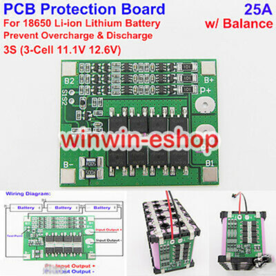 2S 20A 2 Cell 7.4V Lithium LiPo Li-ion 18650 Packs BMS BatterieProtection Board 2S 20A 2 Cell 7.4V Lithium LiPo Li-ion 18650 Packs BMS BatterieProtection Board