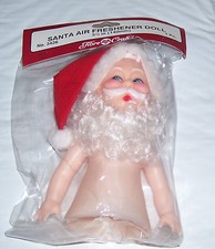 FIBRECRAFT SANTA CLAUS 5  1/2 INCH AIR FRESHENER CRAFT DOLL NEW IN PACKAGE 3426