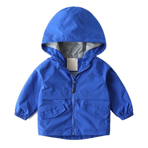 Winter Toddler Boys Hooded Coats Lined Windbreaker Lightweight Kids Jackets - Picture 10 of 16