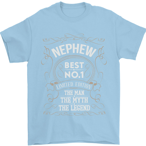 Vatertag Nein 1 Neffe Man Mythos Legend Herren 100% Baumwolle - Picture 52 of 102