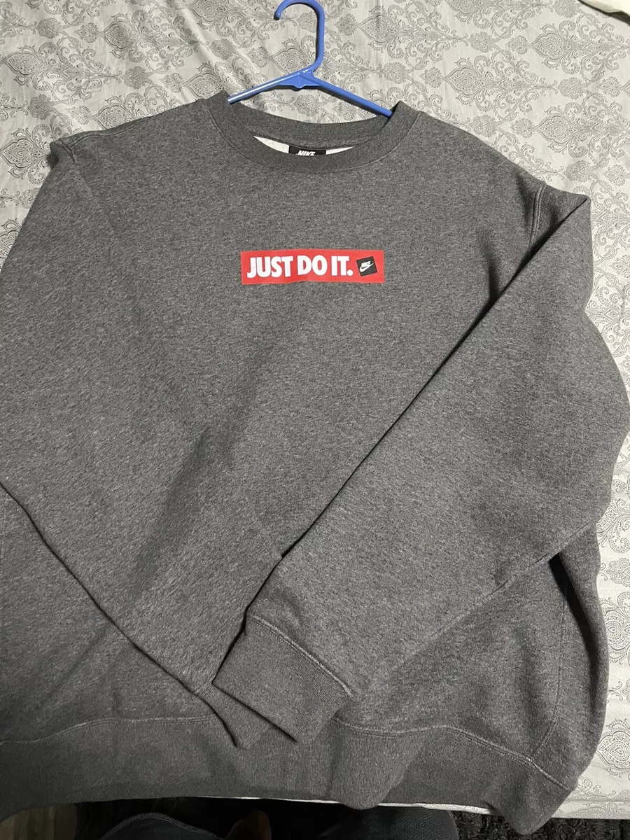 Nike just do clearance it box logo sweatshirt