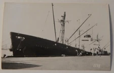 France Steamship Steamer SAINT-LO real photo postcard RPPC