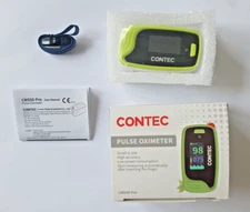 CONTEC CMS50-PRO Fingertip Pulse Rate Oximeter Blood Oxygen CE FDA