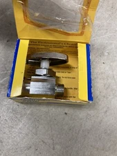 Brass Craft OR12 C1  1/2" FIP Inlet X 3/8" O.D. Tube Outlet CHROME Valve