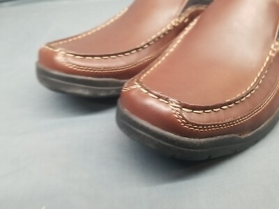 Bostonian Men\'s Kongo Excel Slip On Shoes Leather Brown Size 9 WIDE NEW IN BOX! Bostonian Men main image 3