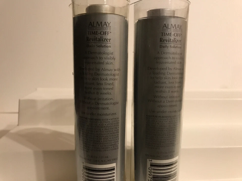 2X Almay Time-Off Revitalizer, Daily Solution - New - Image 4 of 4