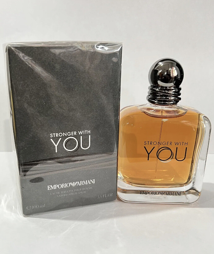 Emporio Armani Stronger With You 3.4oz EDT Spray For Men New In