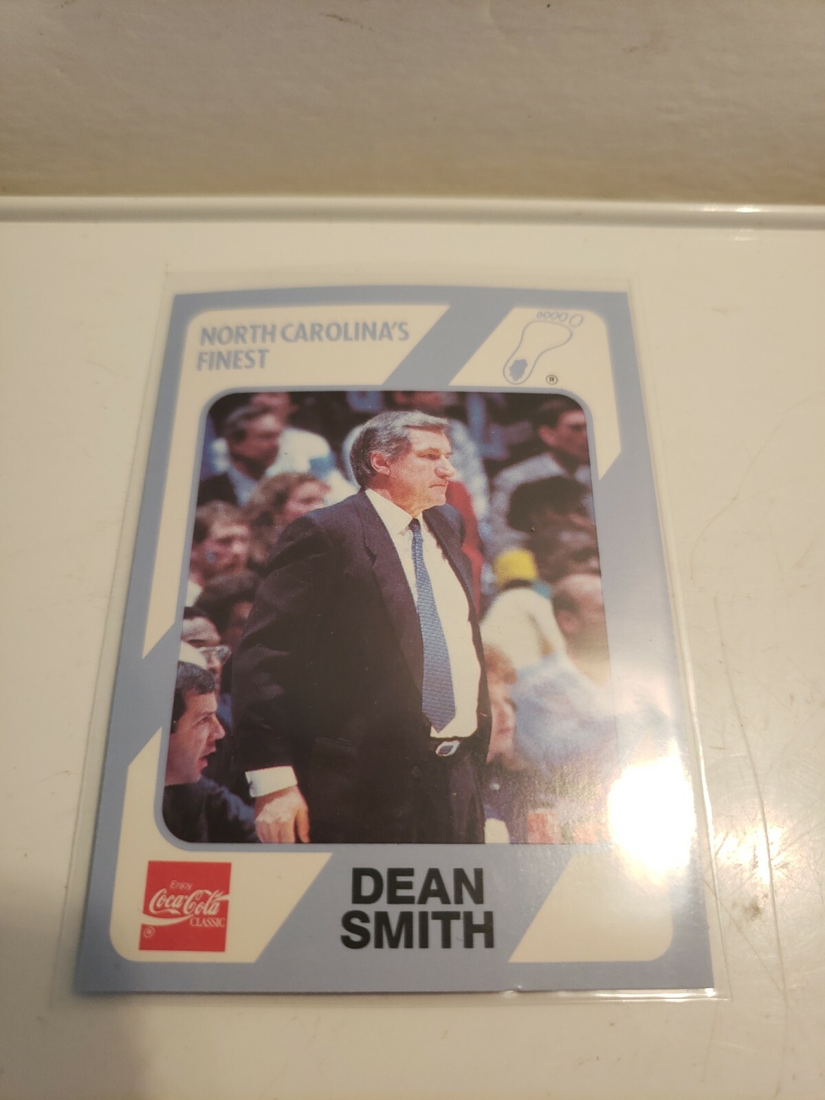 Dean Smith 1989 Collegiate Collection #5  North Carolina's Finest 1st Edition