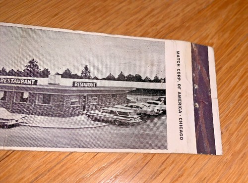 Vintage SAHARA SANDS MOTEL Matchbook Cover TUCUMCARI New Mexico - Picture 3 of 4