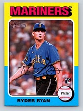 Ryder Ryan 2024 Topps Heritage #326 Seattle Mariners RC