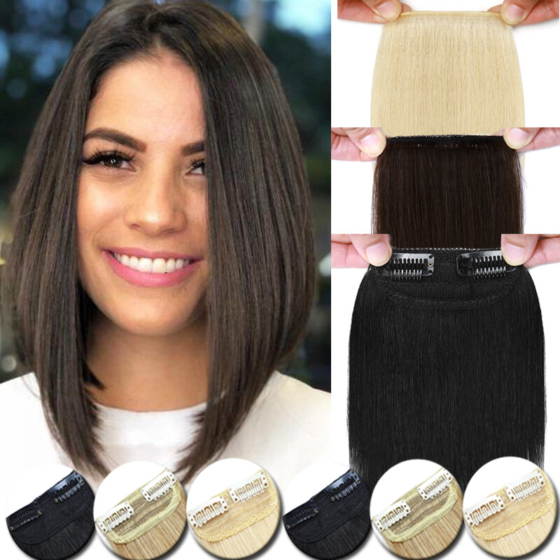 Thick One Piece Short Mini Clip In Remy Human Hair  display picture 1