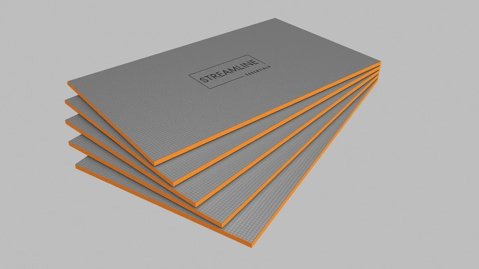 High-Quality Tile Backer Board 10-Pcs - Waterproof & Mold Resistant, 1/2" 3x5 ft - Image 2 of 4