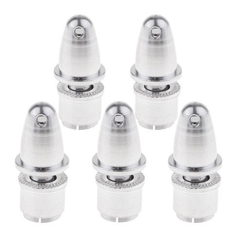 5pcs Propeller Prop Adapter / Spinner for 3mm Motor 5mm Shaft - Silver - Bild 5 von 12