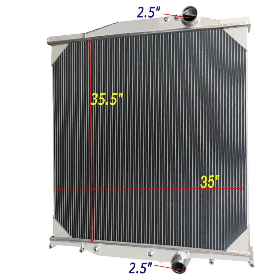 Aluminum Radiator For 2005-2007 Vision Volvo VNL VN VNM and Mack CX CXN Models. Foto 2 de 4