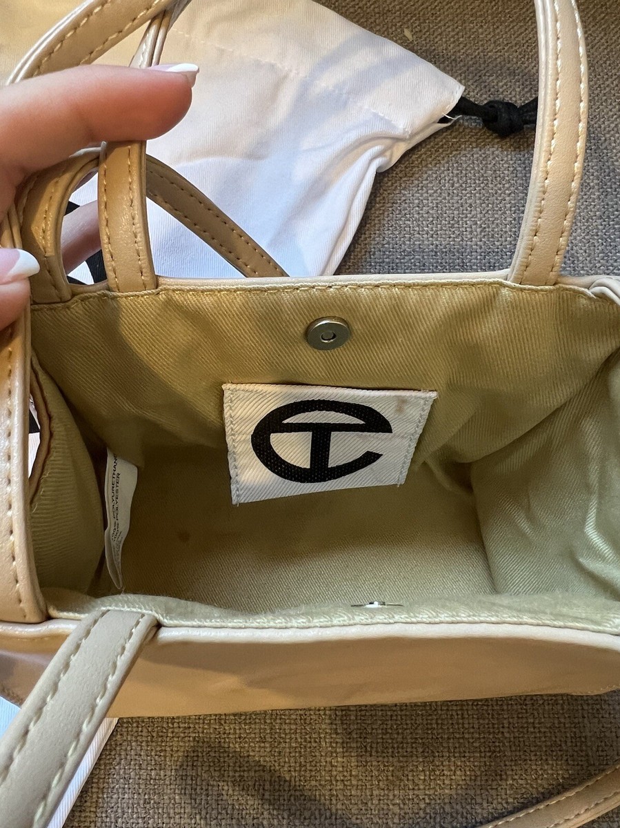 Telfar Tan Small Shopping Bag, 100% Authentic | eBay