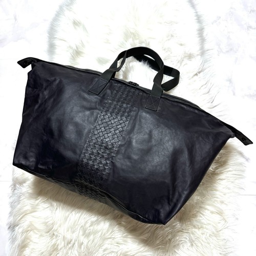 Authentic runway Bottega Veneta 2WAY Intrecciato ammonite leather Boston Bag - 第 12/21 張圖片