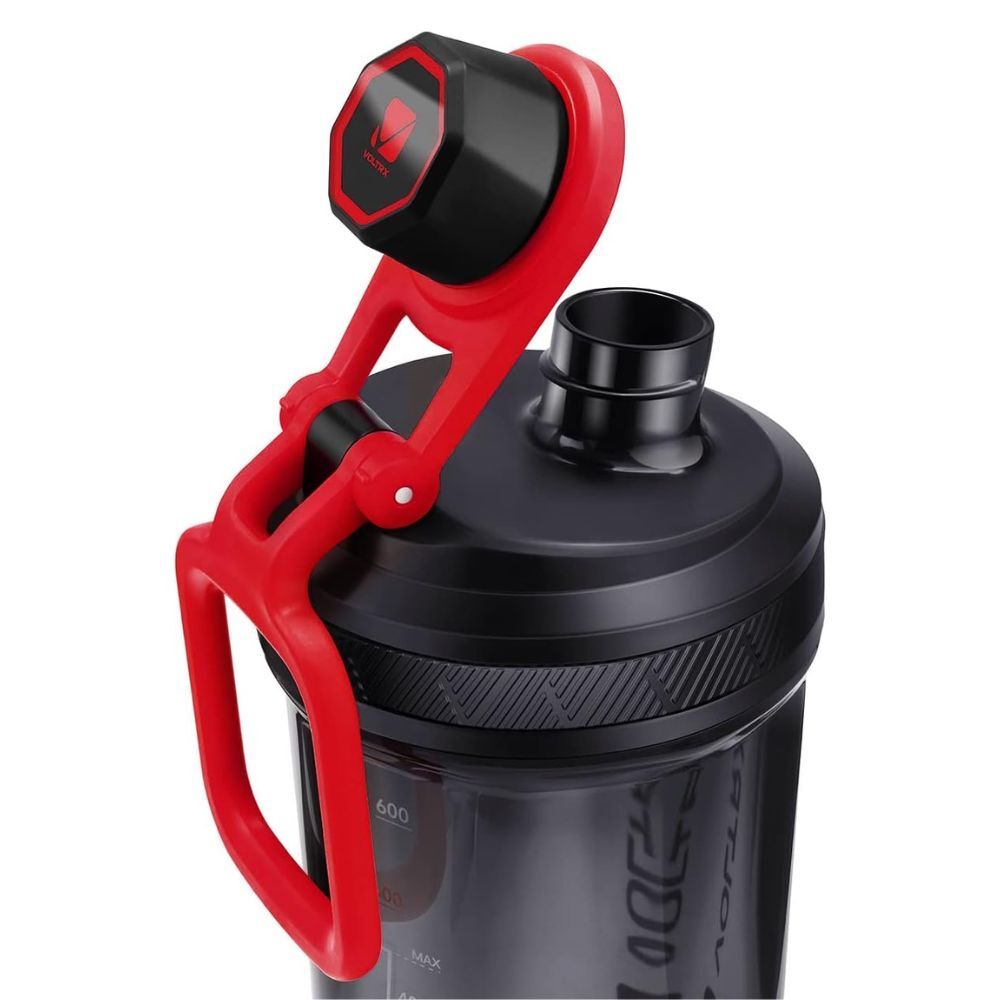 VOLTRX Gallium Electric Protein Blender Shaker Bottle Rechargeable BPA-Free 24oz