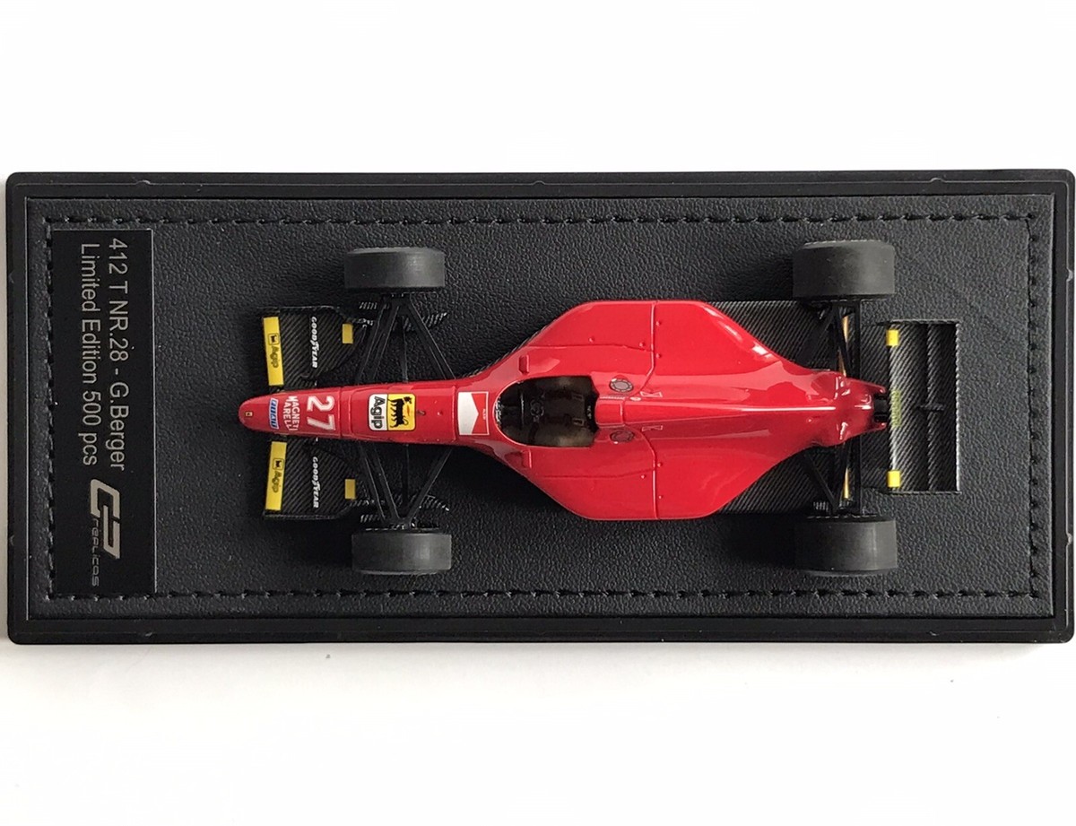 1/43 TOPMARQUES フェラーリ 412 T1 J.Alesi #27 Yahoo!オークション - GP Replicas 1/43 フェラーリ 412T1 #27 J