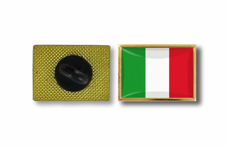 spilla pin pin's spille spilletta giacca bandiera distintivo badge italia