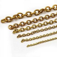 Metallkette aus Messing 0.5-10m Ankerkette fe...