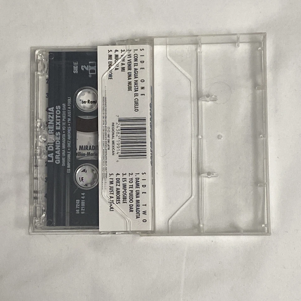 LA DIFERENZIA - GRANDES EXITOS (1997 Cassette) - Image 4 of 4