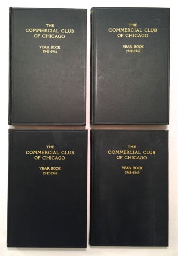 The Commercial Club of Chicago Year Book 11 Volumes 1942-1954 HC Civic Committee - Imagen 8 de 12
