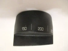 THERMADOR RANGE BLACK THERMOSTAT KNOB #5040006608 KIP 5C73 150-500 DEGREES NEW