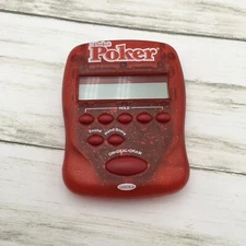 2007 Radica Pocket Poker Handheld Electronic Game Draw & Duece Two in One