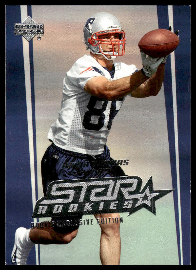 2006 Upper Deck #241 David Thomas Rookie Exclusive Edition Patriots