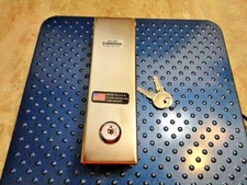 SE-KURE POWER CORD SECURITY LOCK BOX /  SILVER -  7" x 1.75" x 1.99"  / SK-364