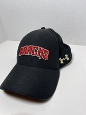 Under Armour Men Arizona Diamondbacks Classic Hat Black Medium Stretch Fit