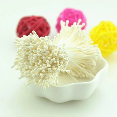 Artificial Plaster Pistil Flower Stamens Bouquets Crafts Floral Crafts 400pcs