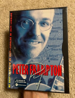 Peter Frampton 'Live in Detroit' DVD (2000) Sealed BRAND NEW music