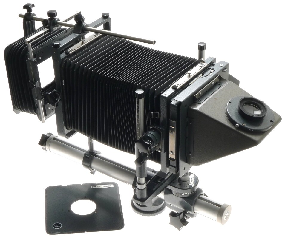 PLAUBEL 4x5 MEDIUM FORMAT FIELD CAMERA MONORAIL COMPENDIUM