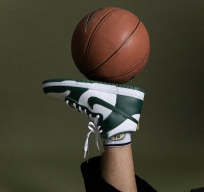 Nike Dunk Hi Retro Mens Size 12 Noble Green (DD1399-300  display picture 2