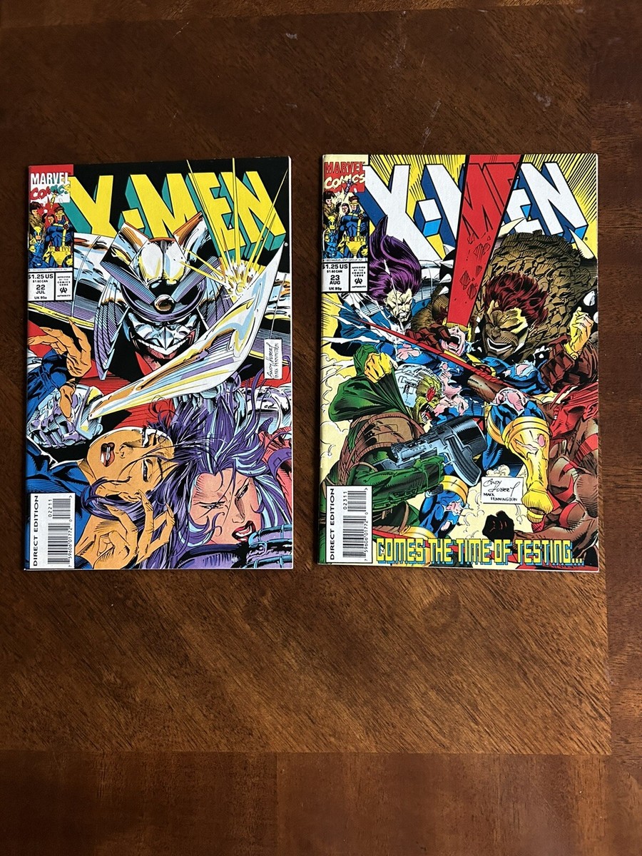 X-Men 22 & 23 Marvel Comic Book Lot 1993 | eBay