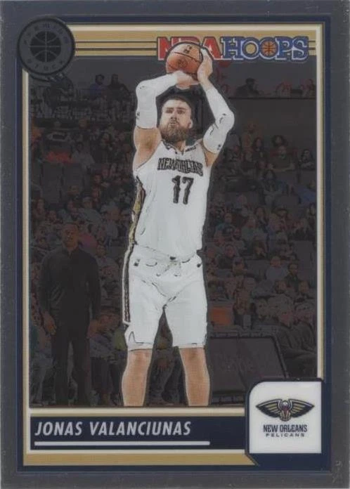 2023-24 Panini Nba Hoops Premium Stock - Jonas Valanciunas #112