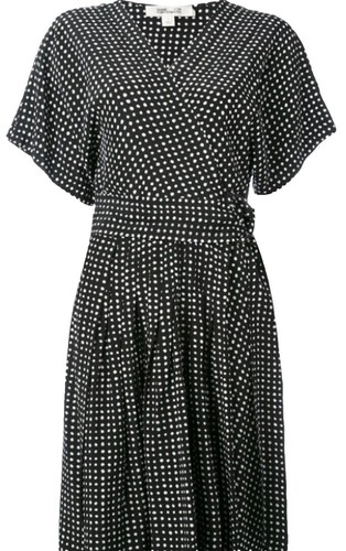 Diane Von Furstenberg Wrap Dress Black White Dot Beautiful Size: 8 | eBay Diane Von Furstenberg Wrap Dress Black White Dot Beautiful Size: 8 | eBay