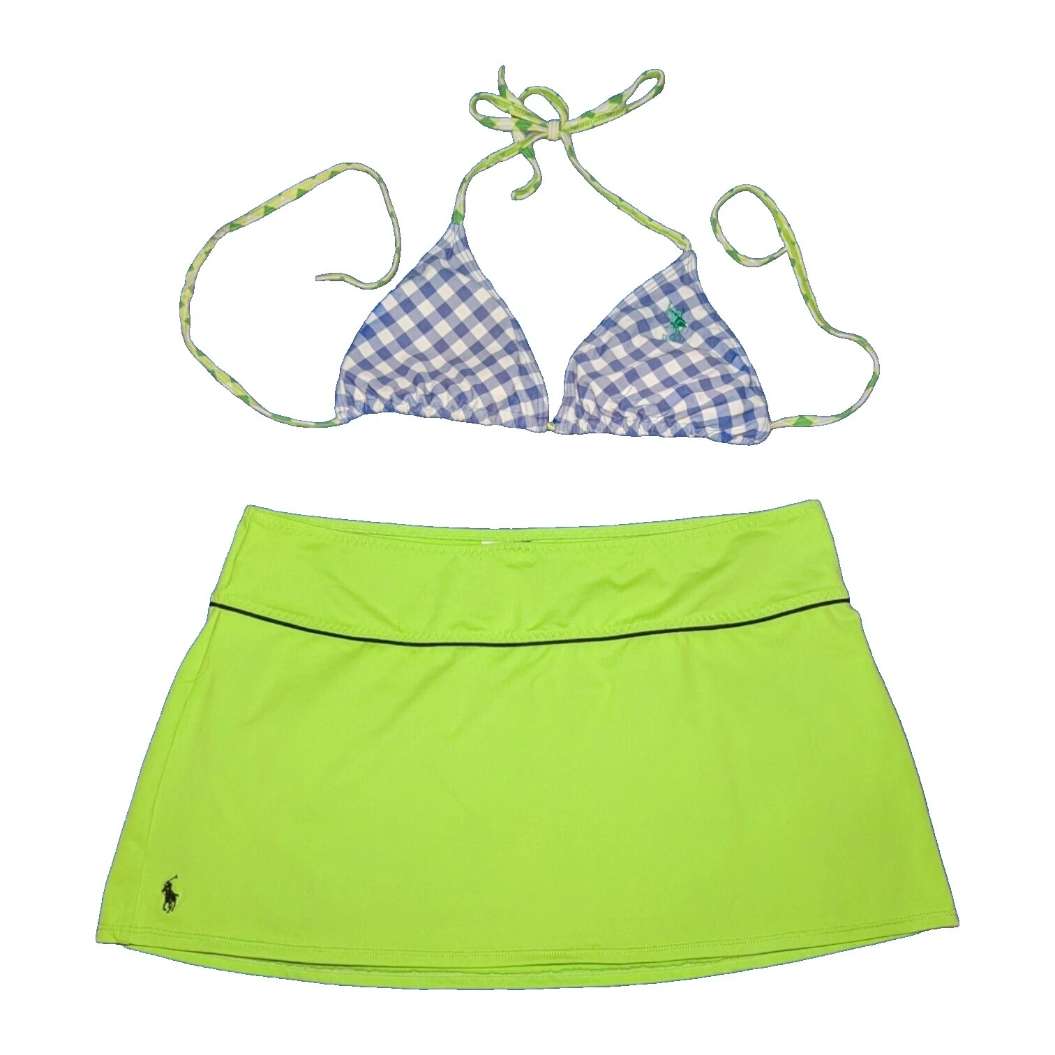 Traje de baño para mujeres Ralph Lauren Check