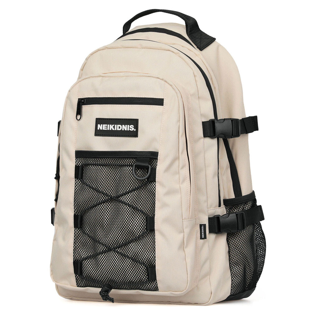 NEIKIDNIS] Mesh String Backpack - Light Beige | eBay