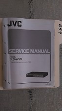 JVC ks-a50 service manual original repair book stereo power amp amplifier
