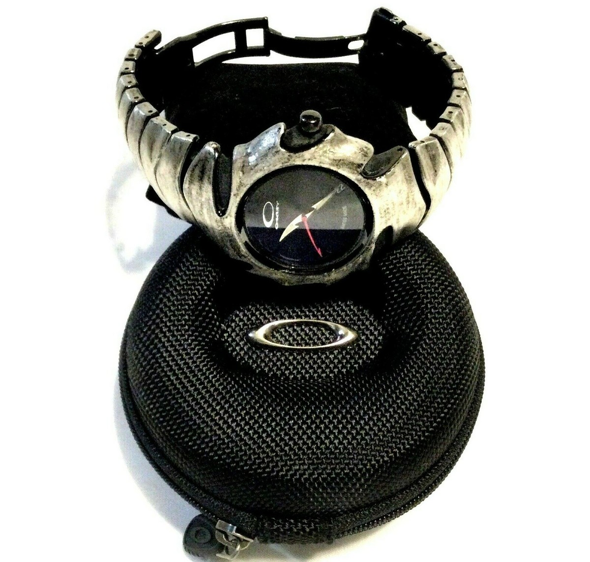 OAKLEY BLADE WATCH Black Dial Customized Battle Worn