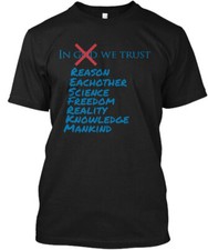 Atheist's of America & Tee T-Shirt Made in the USA Size S to 5XL