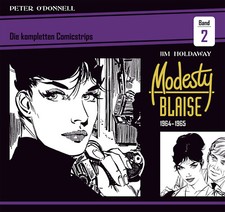 Modesty Blaise, BOCOLA Verlag, Die kompletten Comicstrips, Band 2, Jim Holdaway