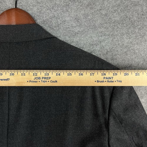 Vtg Brooks Brothers Wool Blazer Men’s 42 LG Gray Sport Coat Suit Jacket Stretch - Picture 15 of 15